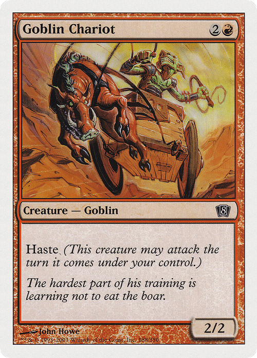 Goblin Chariot (8ED-188) - 8th Edition