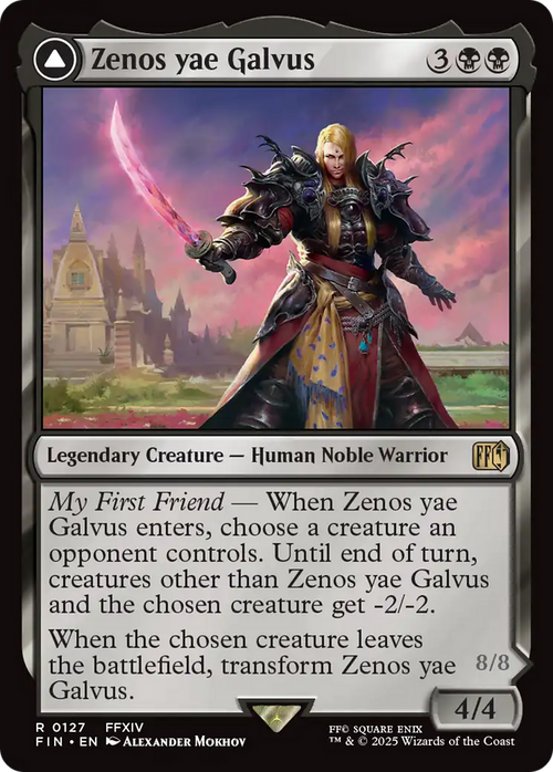 Zenos yae Galvus (FIN-127) - FINAL FANTASY Foil