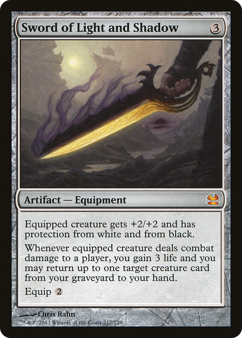 Sword of Light and Shadow (MMA-217) - Modern Masters