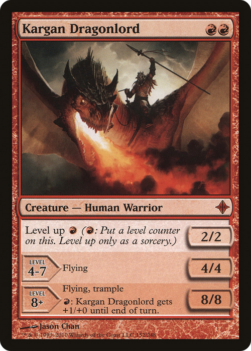 Kargan Dragonlord (ROE-152) - Rise of the Eldrazi Foil