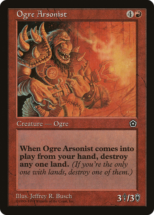 Ogre Arsonist (P02-) - Portal Second Age