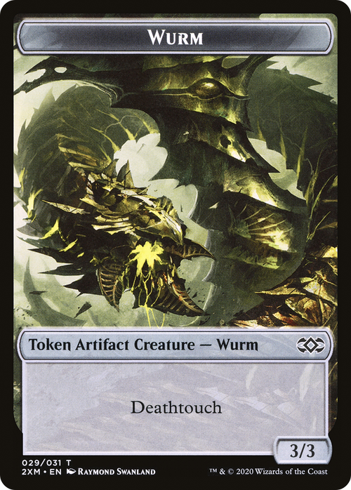 Wurm (T2XM-029) - Double Masters Tokens