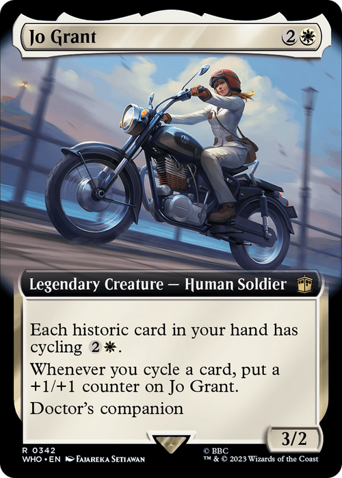 Jo Grant (Extended Art) (WHO-342) - Doctor Who: (Extended Art) Foil