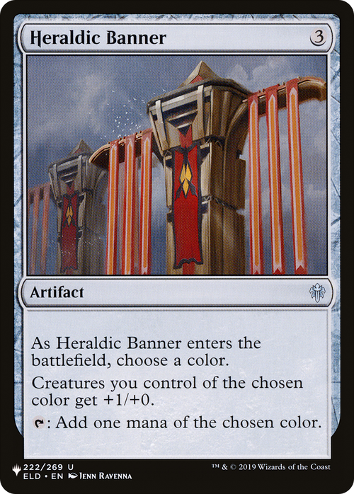 Heraldic Banner (LIST-ELD-222) - The List