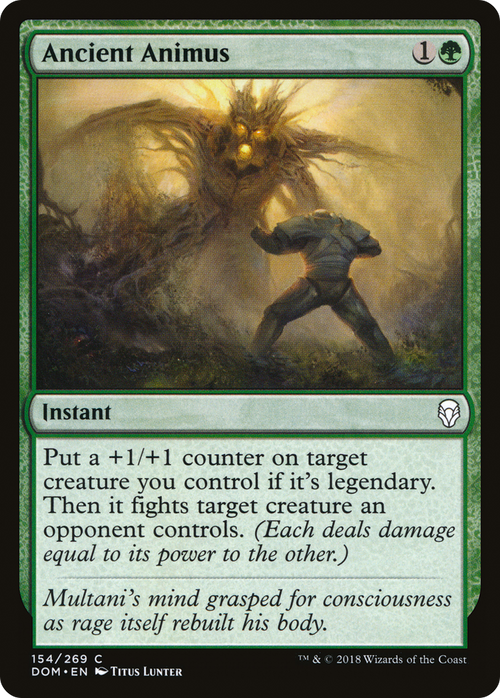 Ancient Animus (DOM-154) - Dominaria Foil