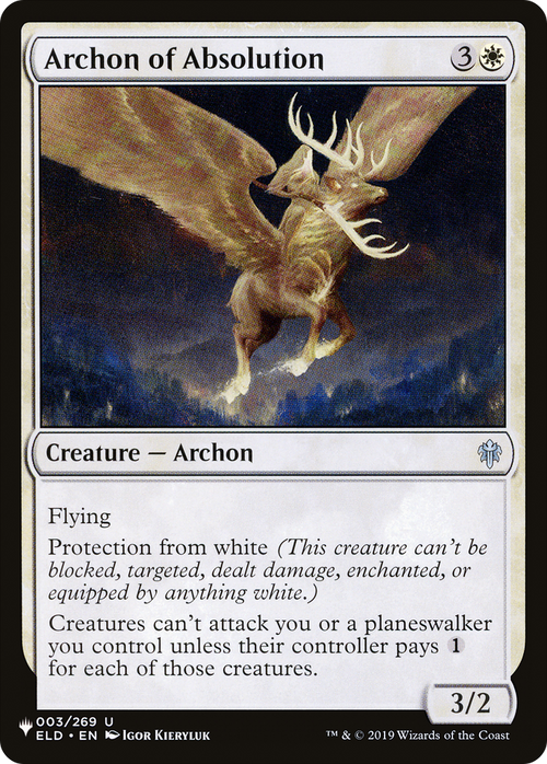 Archon of Absolution (LIST-ELD-3) - The List