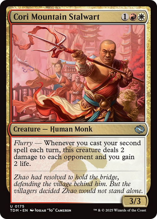 Cori Mountain Stalwart (TDM-175) - Tarkir: Dragonstorm Foil