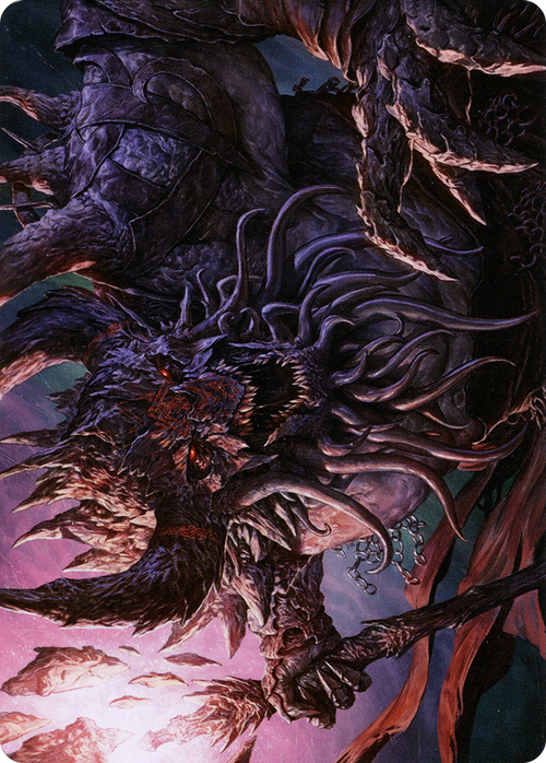 Dream Devourer // Dream Devourer (ASKHM-023) - Art Series: Kaldheim (Borderless) Foil