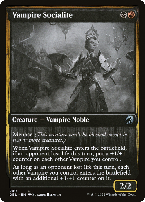 Vampire Socialite (DBL-249) - Innistrad: Double Feature Foil