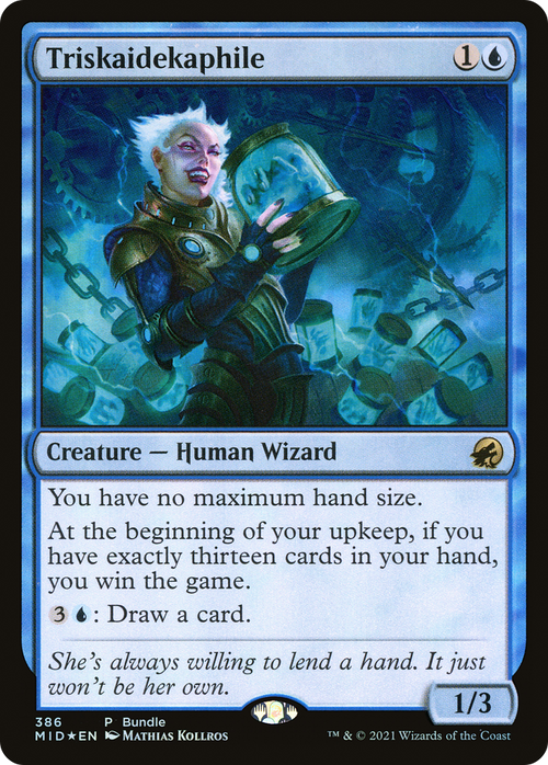 Triskaidekaphile (MID Bundle) (UMP-386) - Innistrad: Midnight Hunt Foil