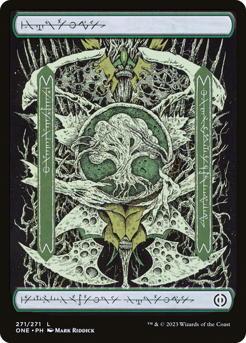 Forest (271) - Full Art (ONE-271) - Phyrexia: All Will Be One Foil