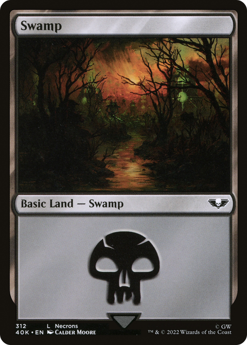 Swamp (312) (40K-312) - Warhammer 40,000 Commander