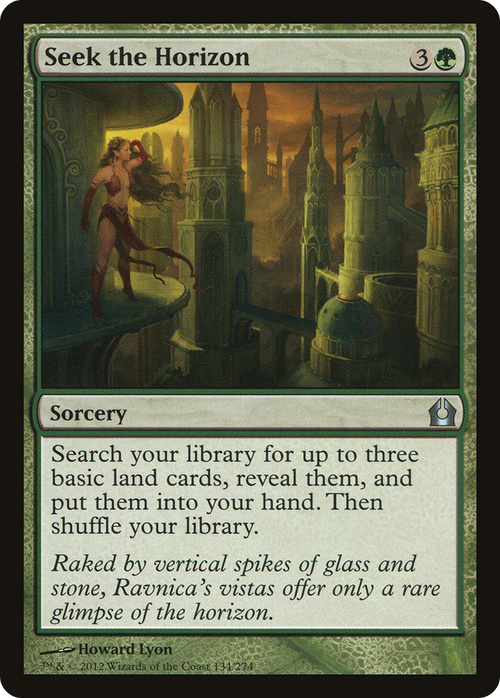 Seek the Horizon (RTR-134) - Return to Ravnica Foil