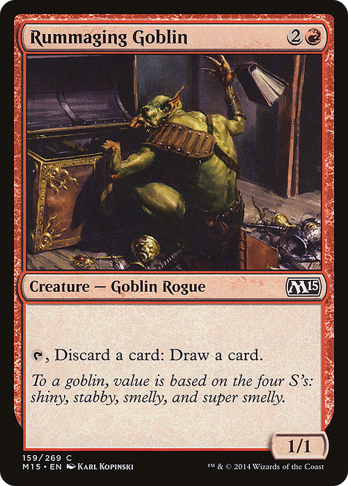 Rummaging Goblin (M15-159) - Magic 2015