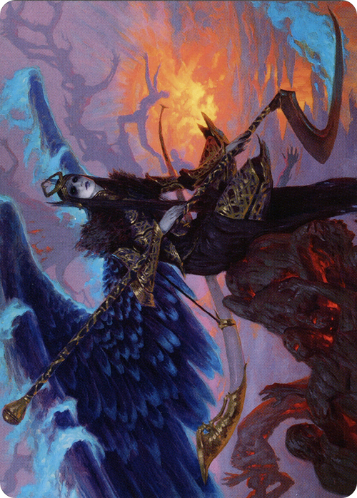Eradicator Valkyrie // Eradicator Valkyrie (ASKHM-025) - Art Series: Kaldheim (Borderless)