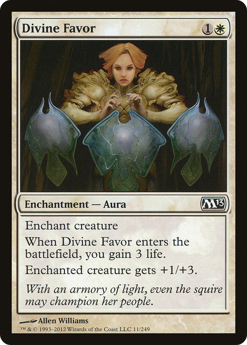 Divine Favor (M13-011) - Magic 2013