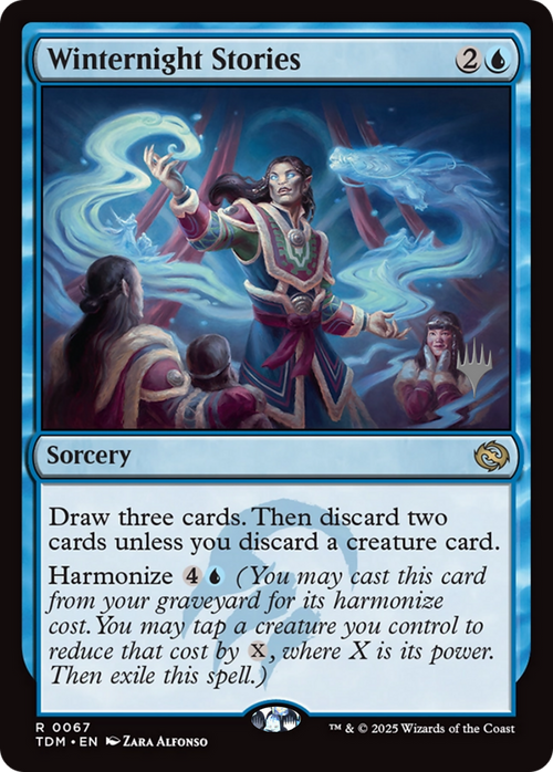 Winternight Stories (PPTDM-67P) - Promo Pack: Tarkir: Dragonstorm Foil
