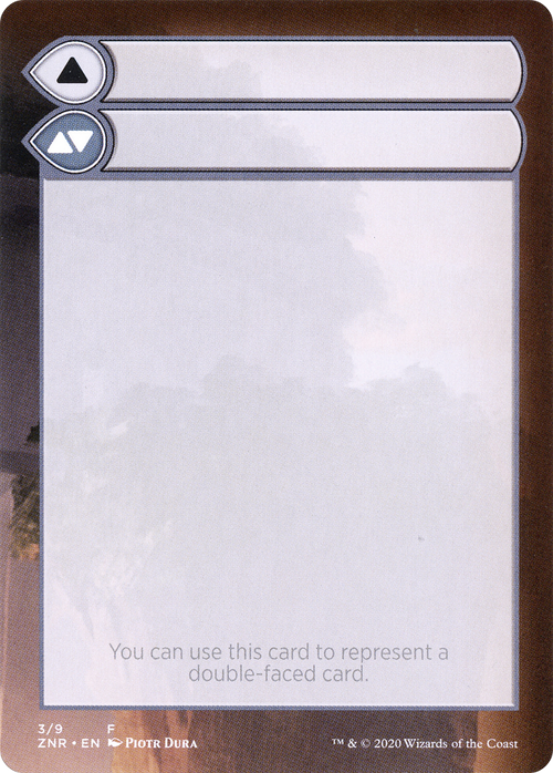Double-Faced Substitute Card (SZNR-003) - Zendikar Rising Substitute Cards (Borderless)