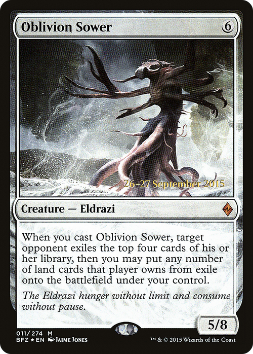 Oblivion Sower (PRE-11S) - Battle for Zendikar Promos Foil