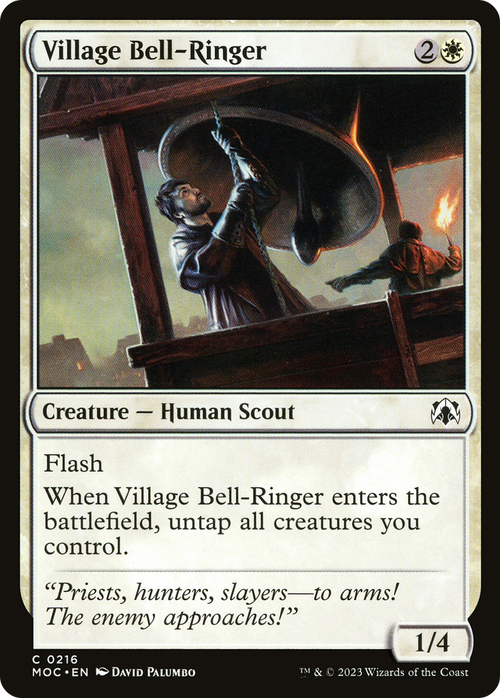 Village Bell-Ringer (MOC-216) - March of the Machine Commander