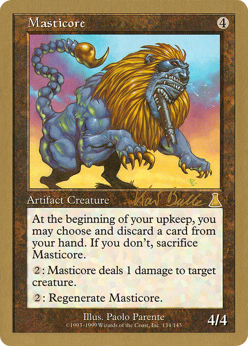 Masticore - 1999 Kai Budde (UDS) (WCD-) - World Championship Decks 1999