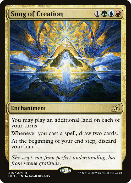 Song of Creation (IKO-210) - Ikoria: Lair of Behemoths Foil