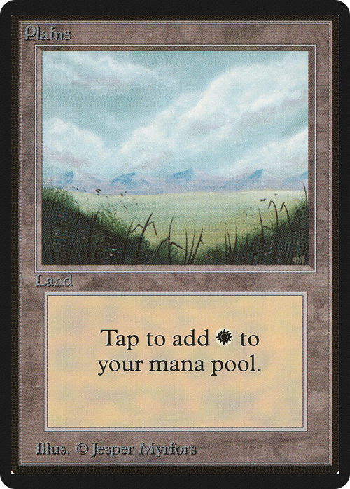 Plains (A) (LEB-) - Limited Edition Beta
