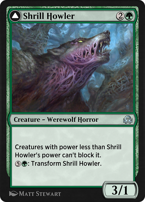 Shrill Howler // Howling Chorus (SIR-214) - Shadows over Innistrad Remastered