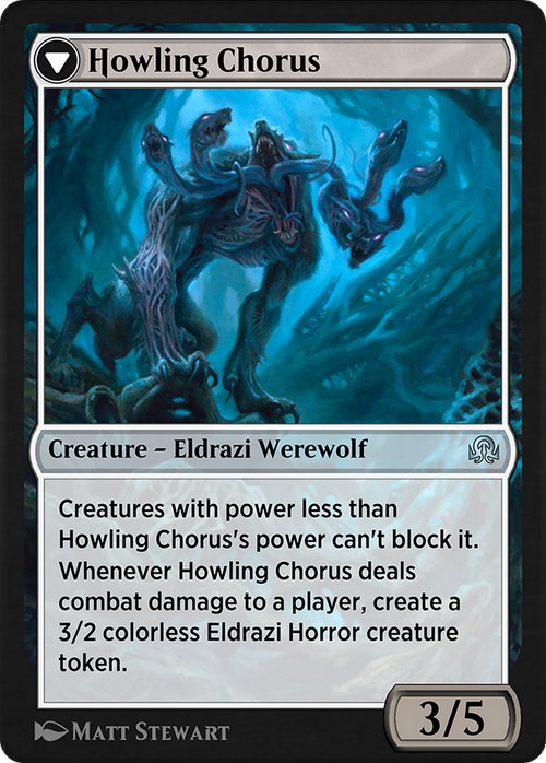 Shrill Howler // Howling Chorus (SIR-214) - Shadows over Innistrad Remastered