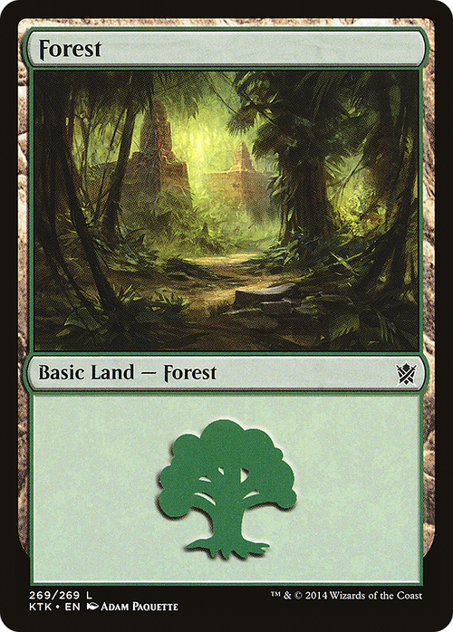 Forest (269) (KTK-269) - Khans of Tarkir