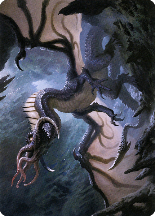 Brainstealer Dragon // Brainstealer Dragon (ACLB-031) - Battle for Baldur's Gate Art Series (Borderless) Foil