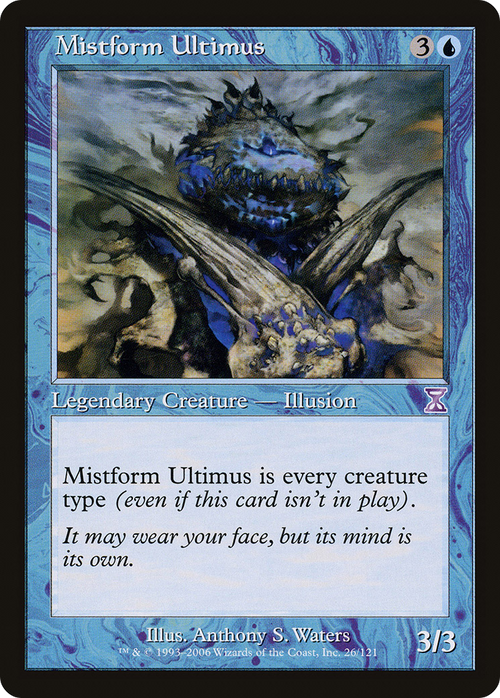 Mistform Ultimus (TSB-026) - Time Spiral Timeshifted