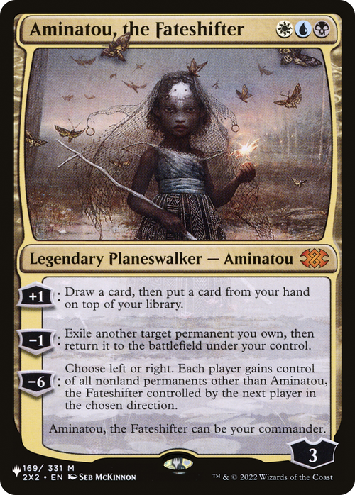 Aminatou, the Fateshifter (LIST-169/331) - The List