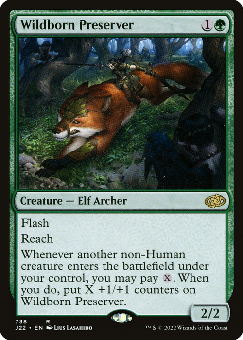 Wildborn Preserver (J22-738) - Jumpstart 2022