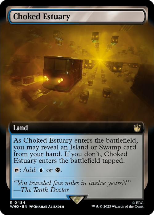 Choked Estuary (Extended Art) (WHO-484) - Doctor Who: (Extended Art) Foil