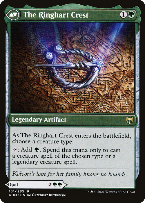 Kolvori, God of Kinship (KHM-181) - Kaldheim Foil