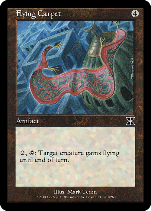 Flying Carpet (ME4-201) - Masters Edition IV Foil