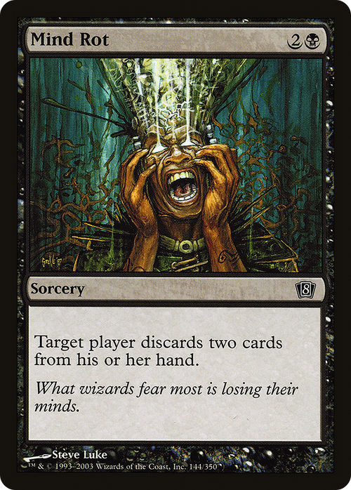 Mind Rot (8ED-144) - 8th Edition