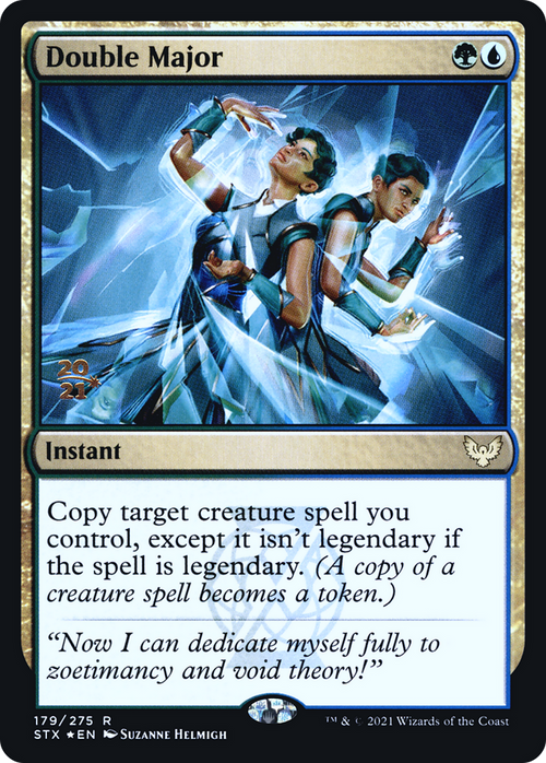Double Major (PRE-179S) - Strixhaven: School of Mages Promos Foil