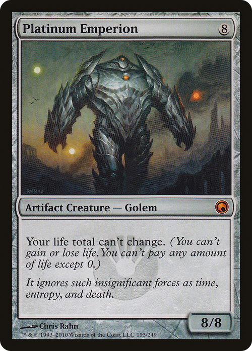 Platinum Emperion (SOM-193) - Scars of Mirrodin