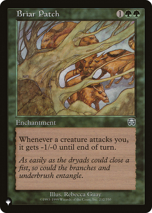 Briar Patch (LIST-MMQ-232) - The List