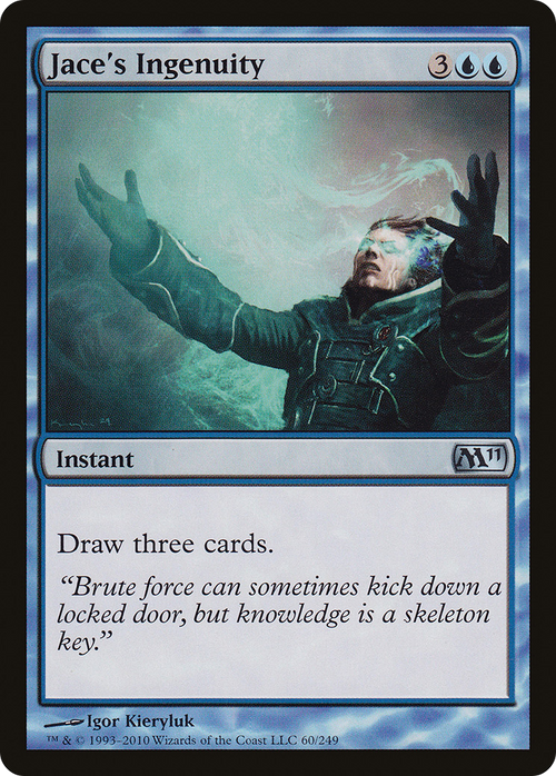 Jace's Ingenuity (M11-060) - Magic 2011 Foil