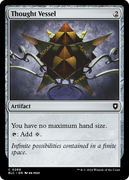 Thought Vessel (BLC-289) - Bloomburrow Commander