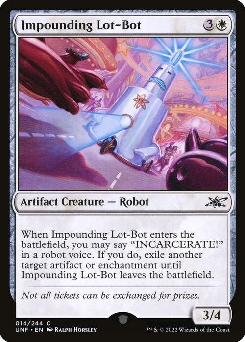 Impounding Lot-Bot (UNF-014) - Unfinity Foil