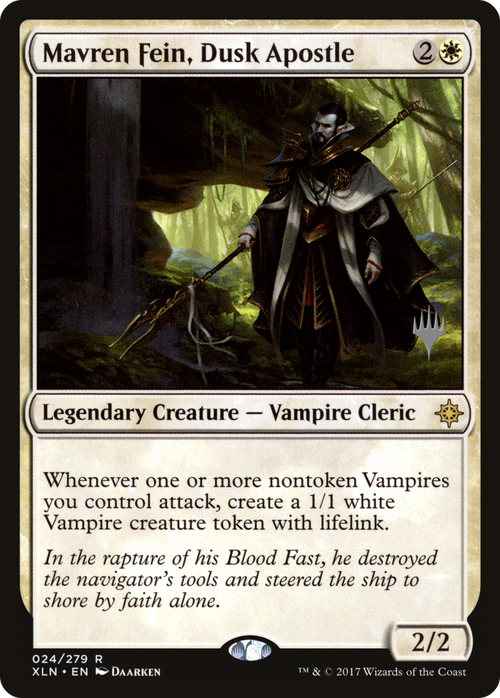 Mavren Fein, Dusk Apostle (PPM20-24P) - Ixalan Promos