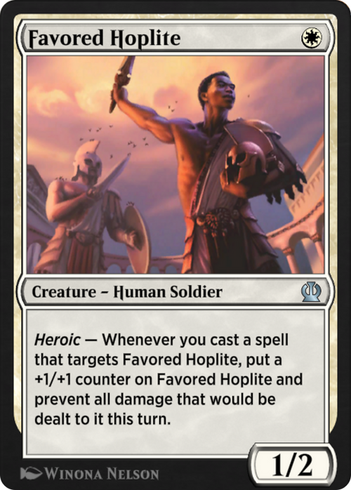Favored Hoplite (EA1-001) - Explorer Anthology 1