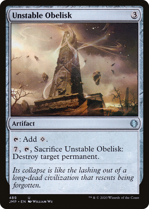 Unstable Obelisk (JMP-489) - Jumpstart