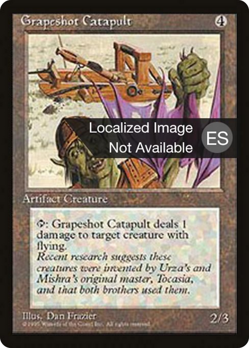 Grapeshot Catapult (4BB-) - Fourth Edition Foreign Black Border