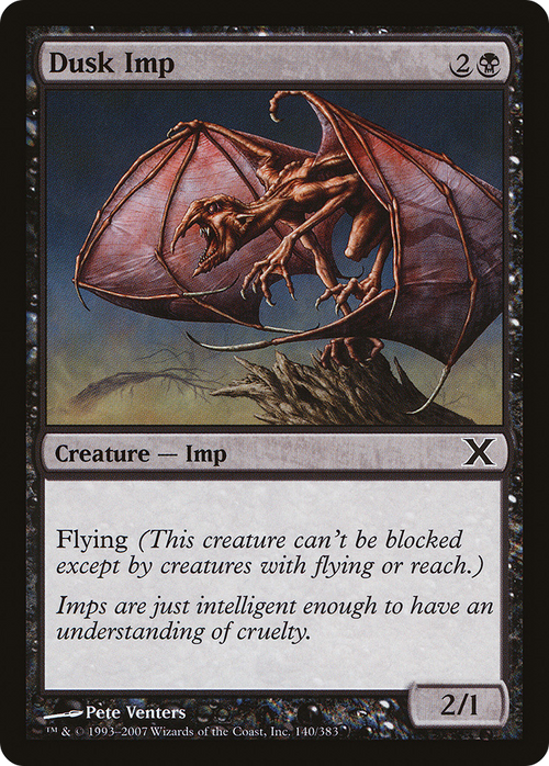 Dusk Imp (10E-140) - Tenth Edition