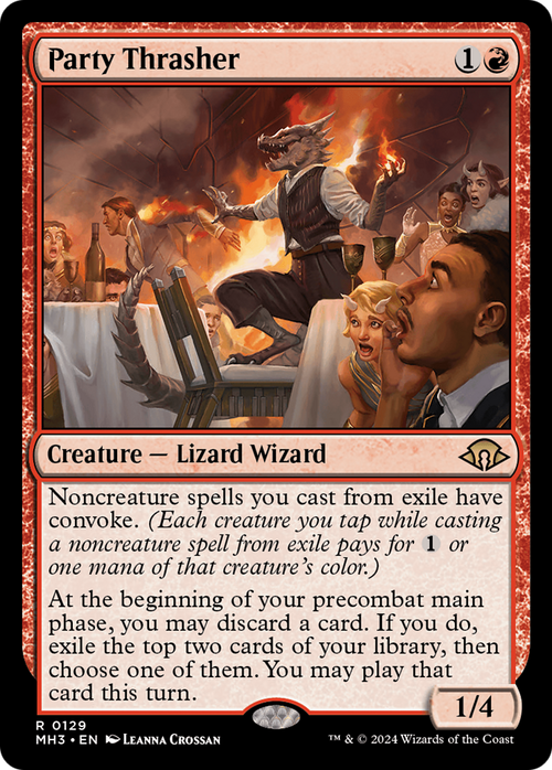 Party Thrasher (MH3-129) - Modern Horizons 3 Foil